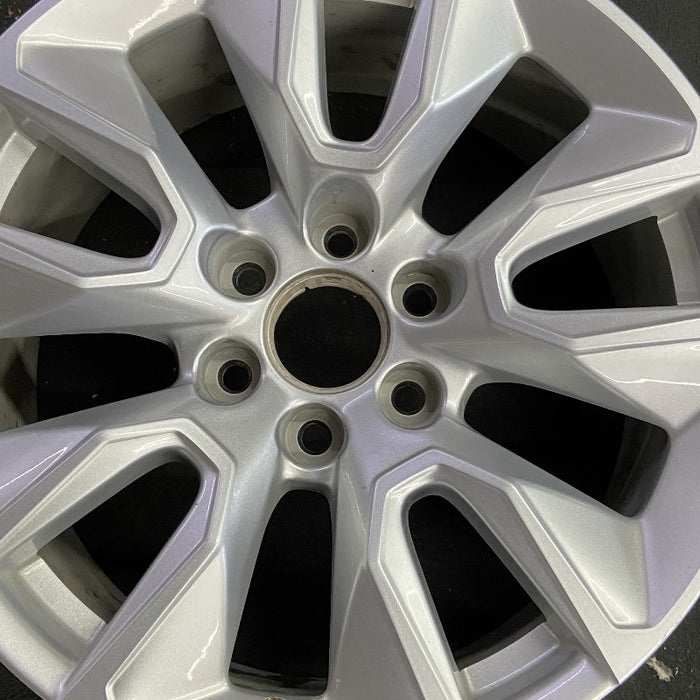 20" SIERRA 1500 PICKUP 19 20x9 10 spoke opt NZP Original OEM Wheel Rim - Angle View