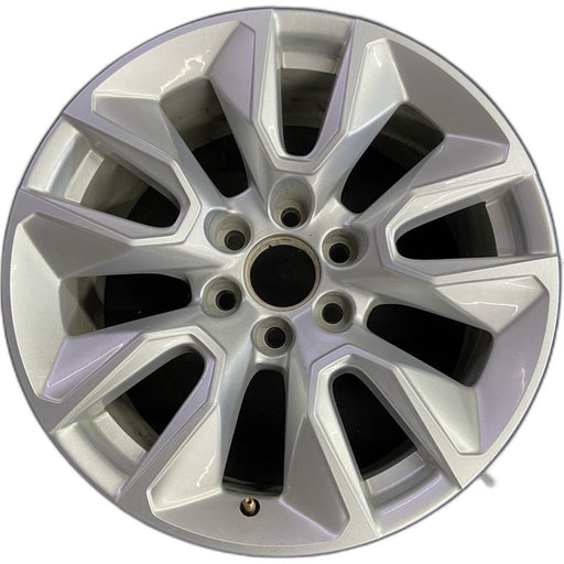 20" SIERRA 1500 PICKUP 19 20x9 10 spoke opt NZP Original OEM Wheel Rim - Front View