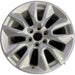 20" SIERRA 1500 PICKUP 19 20x9 10 spoke opt NZP Original OEM Wheel Rim - Front View