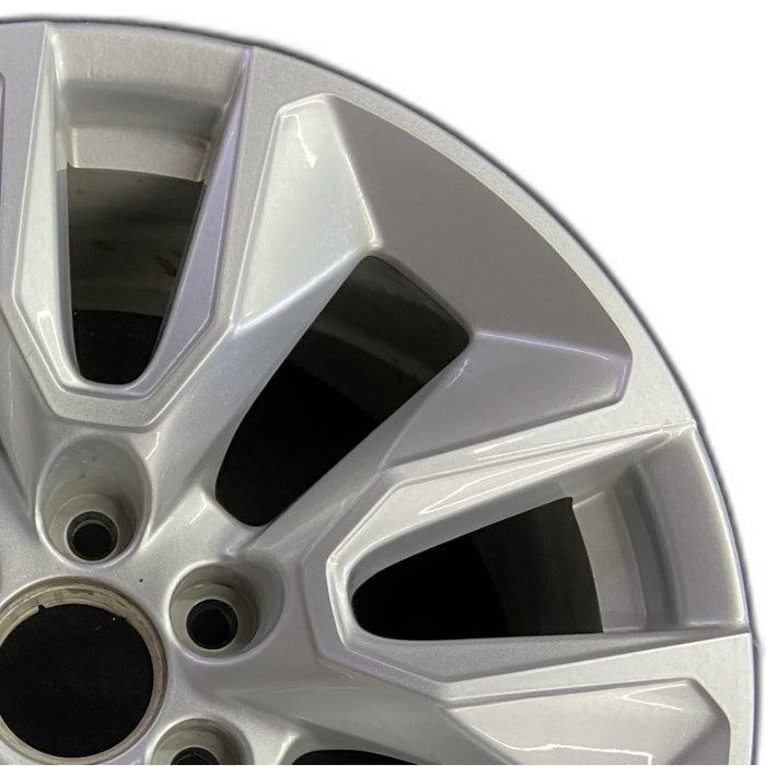 20" SIERRA 1500 PICKUP 19 20x9 10 spoke opt NZP Original OEM Wheel Rim - Side Profile