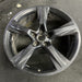 20" CAMARO 16-17 20x8.5, 5 solid spoke, black Original OEM Wheel Rim - Side Profile