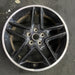 18" COMPASS 08-10 18x7, , black Original OEM Wheel Rim - Angle View
