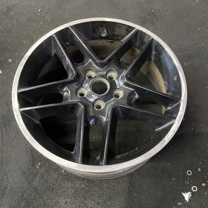 18" COMPASS 08-10 18x7, , black Original OEM Wheel Rim - Close-Up Detail