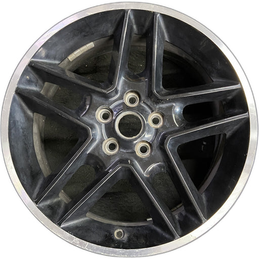 18" COMPASS 08-10 18x7, , black Original OEM Wheel Rim - Front View