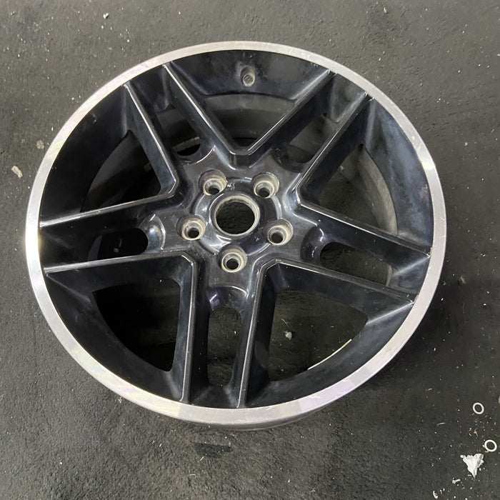18" COMPASS 08-10 18x7, , black Original OEM Wheel Rim - Close-Up Detail