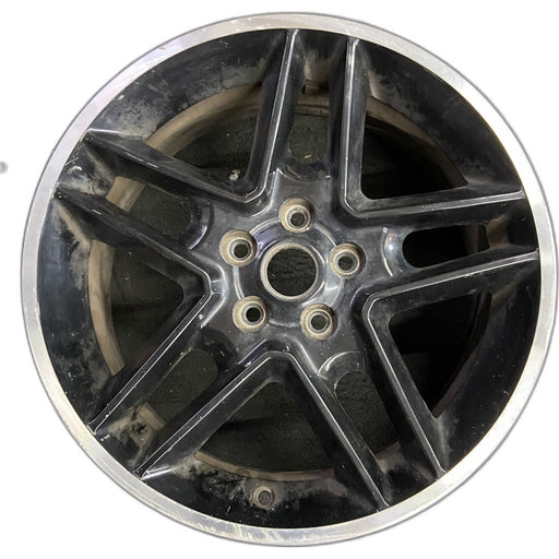 18" COMPASS 08-10 18x7, , black Original OEM Wheel Rim - Front View