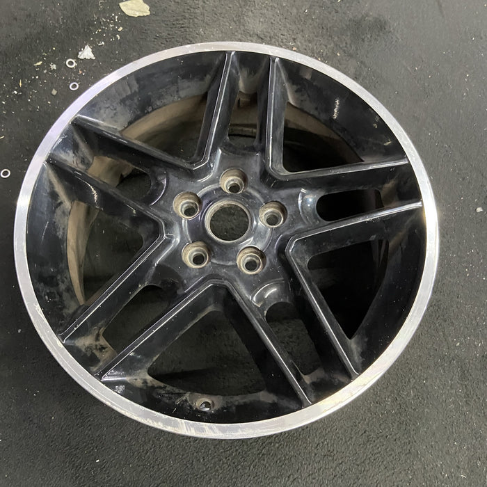 18" COMPASS 08-10 18x7, , black Original OEM Wheel Rim - Side Profile