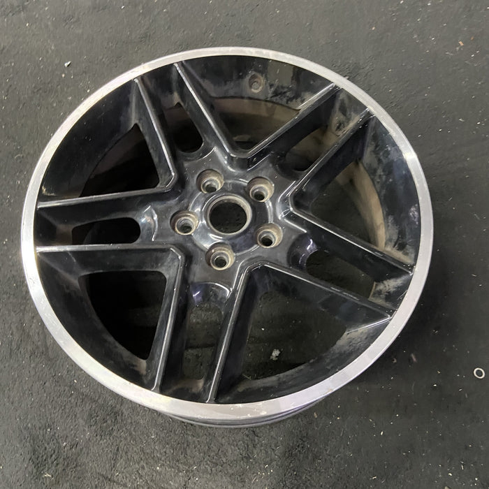 18" COMPASS 08-10 18x7, , black Original OEM Wheel Rim - Close-Up Detail