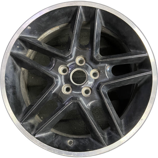 18" COMPASS 08-10 18x7, , black Original OEM Wheel Rim - Front View