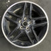 18" COMPASS 08-10 18x7, , black Original OEM Wheel Rim - Angle View
