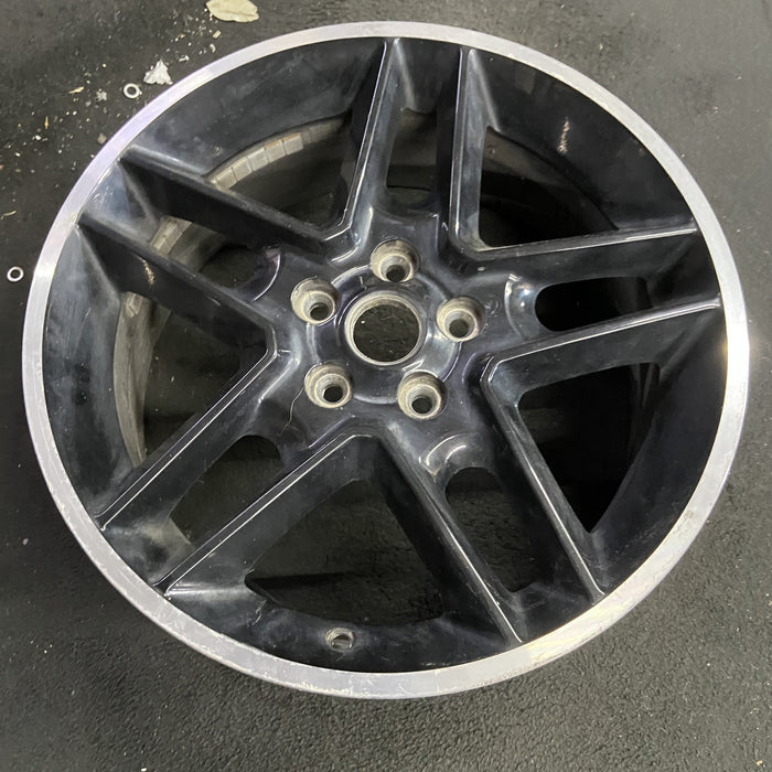 18" COMPASS 08-10 18x7, , black Original OEM Wheel Rim - Side Profile