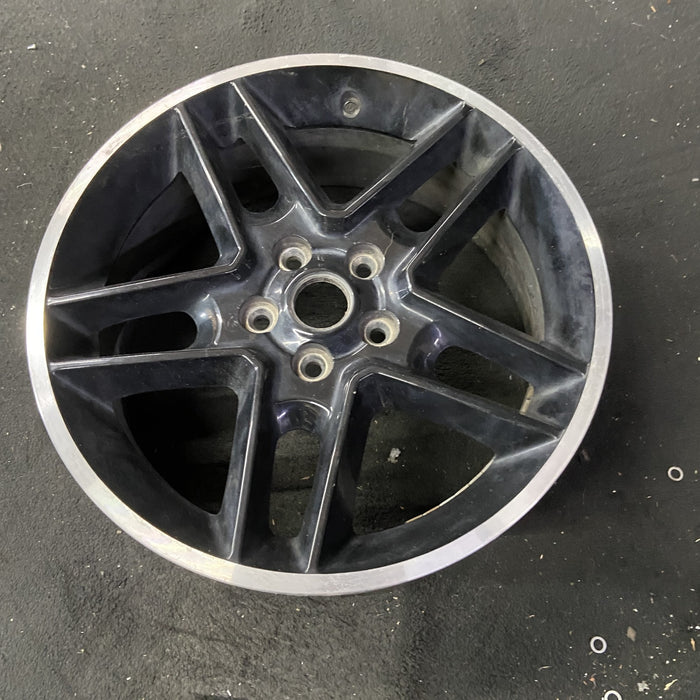 18" COMPASS 08-10 18x7, , black Original OEM Wheel Rim - Close-Up Detail