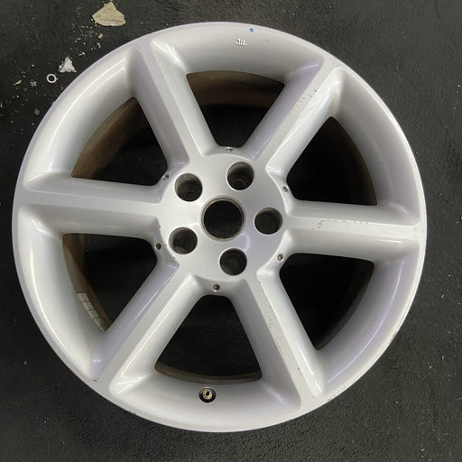 18" 350Z 03-05 18x8 , 6 spoke, rear Original OEM Wheel Rim - Angle View