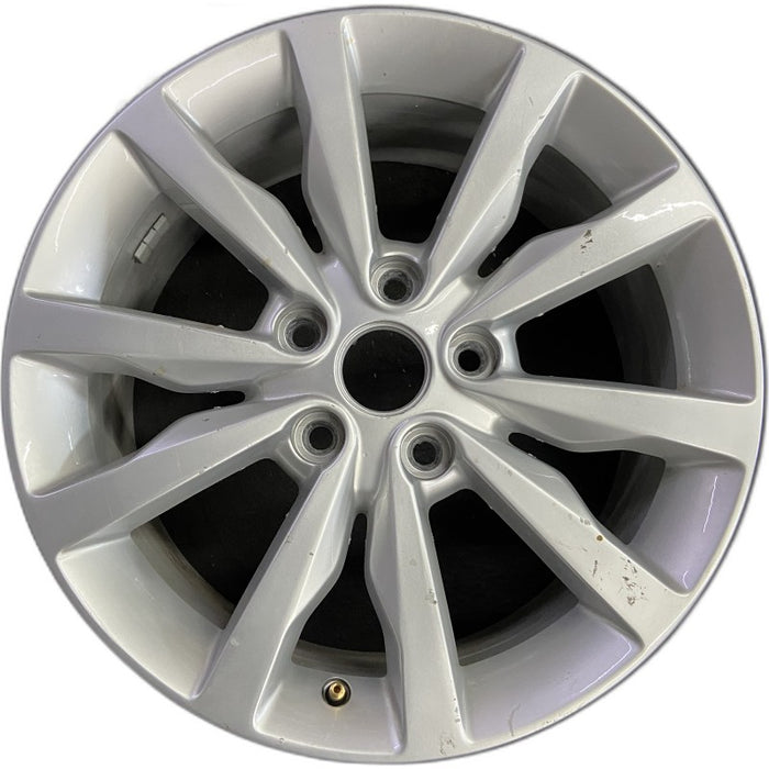 18" DURANGO 14-17 18x8 aluminum Original OEM Wheel Rim - Front View