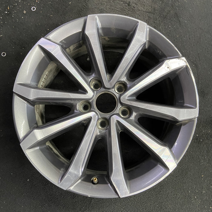 17" INTEGRA 23-24 17x7 Original OEM Wheel Rim - Angle View