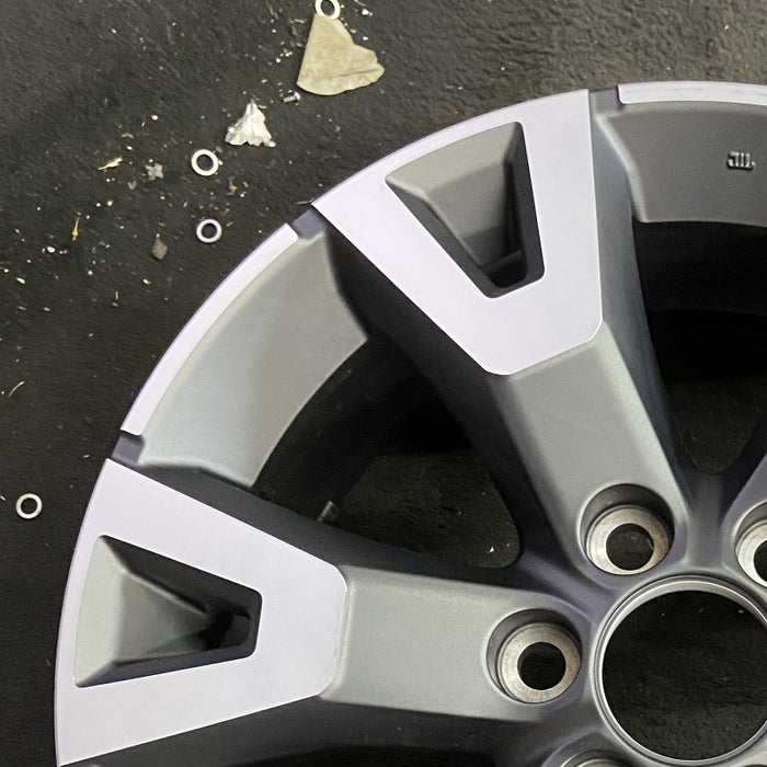 20" 4 RUNNER 25 20x8 6 Y spoke Original OEM Wheel Rim - Side Profile
