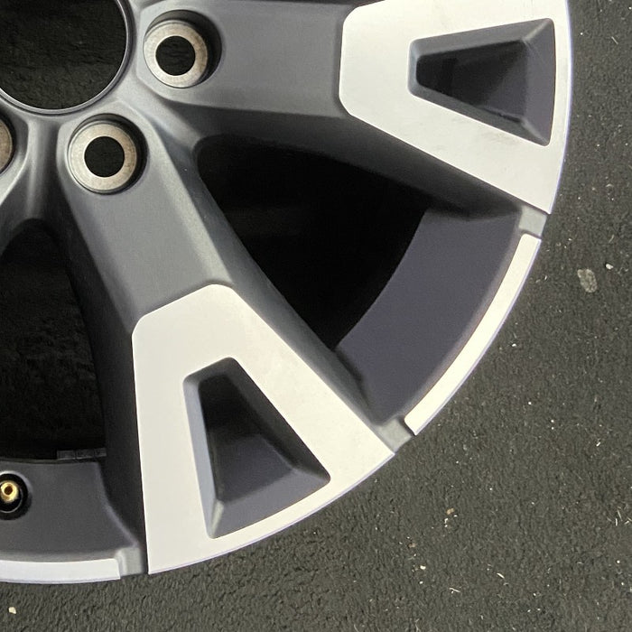 20" 4 RUNNER 25 20x8 6 Y spoke Original OEM Wheel Rim - Back View