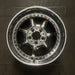 17" BMW 525i 01-03 17x8 , 7 spoke, covered lugs Original OEM Wheel Rim - Angle View