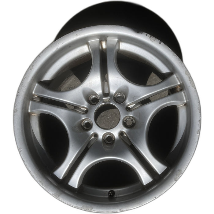 17" BMW 320i 01-05 , 17x8.5 Original OEM Wheel Rim - Front View