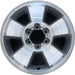 17" 4 RUNNER 03-09 17x7.5, 5 spoke Original OEM Wheel Rim - Front View