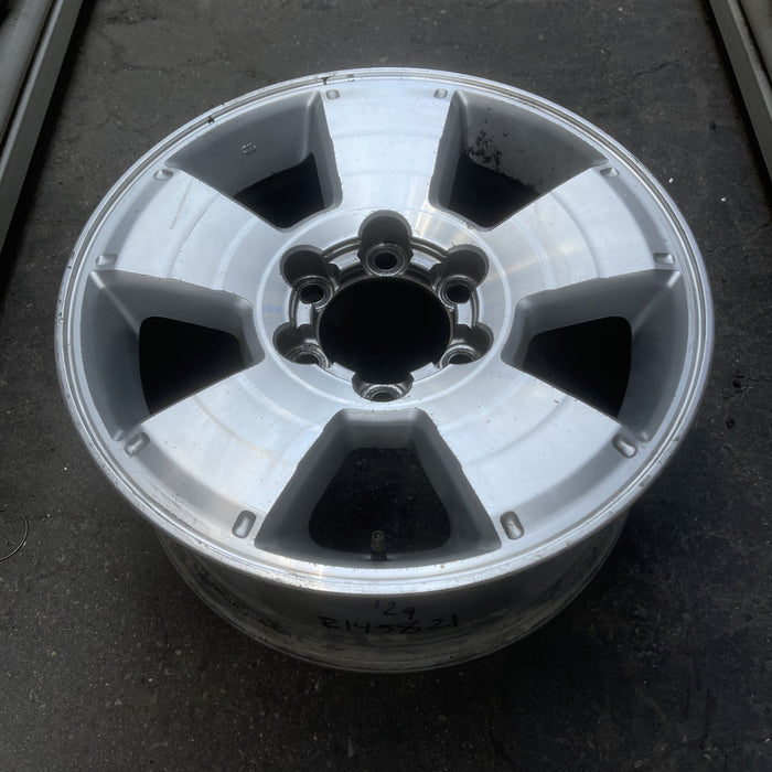 17" 4 RUNNER 03-09 17x7.5, 5 spoke Original OEM Wheel Rim - Side Profile