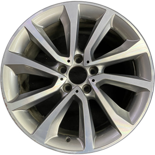 19" BMW X6 15-17 19x9 , , V spoke, w/dimples between lugs, 48mm offset Original - Front View