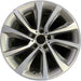 19" BMW X6 15-17 19x9 , , V spoke, w/dimples between lugs, 18mm offset Original - Front View