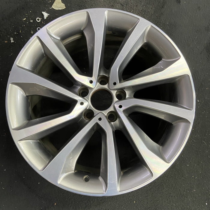 19" BMW X6 15-17 19x9 , , V spoke, w/dimples between lugs, 18mm offset Original - Angle View