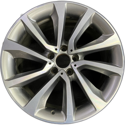 19" BMW X6 15-17 19x9 , , V spoke, w/dimples between lugs, 18mm offset Original - Front View