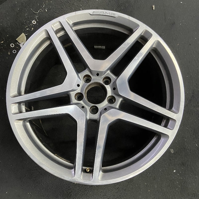 20" MERCEDES CL-CLASS 08-11 216 Type; CL63 20x9.5 10 spoke 5 pairs Original OEM - Front View