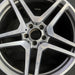 20" MERCEDES CL-CLASS 08-11 216 Type; CL63 20x9.5 10 spoke 5 pairs Original OEM - Angle View
