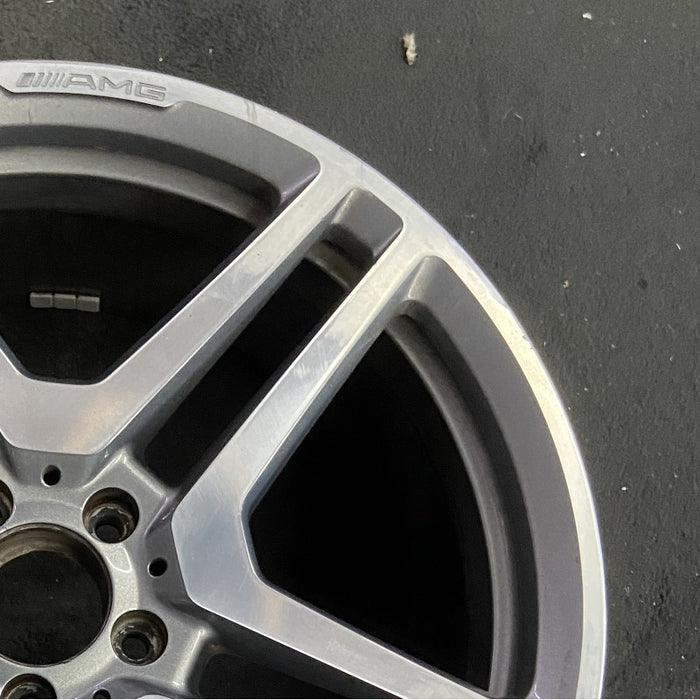 20" MERCEDES CL-CLASS 08-11 216 Type; CL63 20x9.5 10 spoke 5 pairs Original OEM - Close-Up Detail