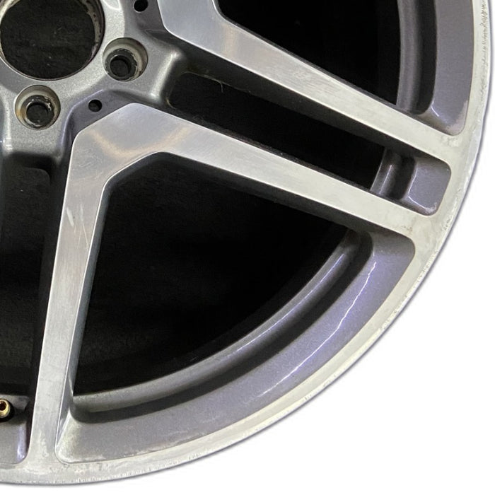 20" MERCEDES CL-CLASS 08-11 216 Type; CL63 20x9.5 10 spoke 5 pairs Original OEM - Close-Up Detail