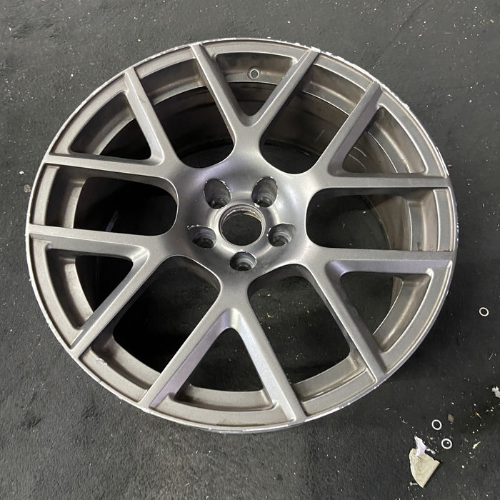 20" CHALLENGER 17-18 20x9 , 6 Y spoke, , gray Original OEM Wheel Rim - Close-Up Detail