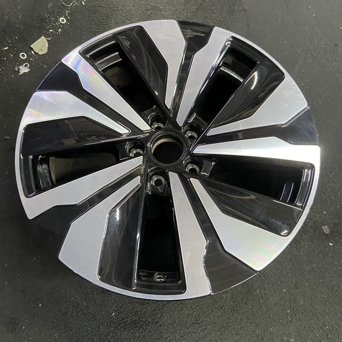 18" ATLAS 24 18x8, , single spoke Original OEM Wheel Rim - Side Profile