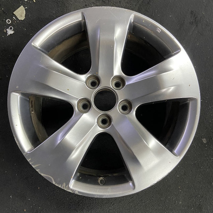 18" MDX 07-09 18x8 alloy 5 spoke silver Original OEM Wheel Rim - Additional View