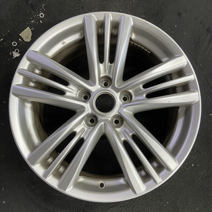 17" INFINITI G25 11-12 17x7.5 , Original OEM Wheel Rim - Angle View