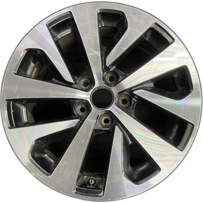 17" LEGACY 20-21 17x7, alloy Original OEM Wheel Rim - Front View