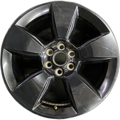 18" COLORADO 16-18 18x8.5, black Original OEM Wheel Rim - Front View
