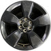 18" COLORADO 16-18 18x8.5, black Original OEM Wheel Rim - Front View