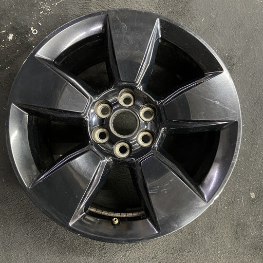 18" COLORADO 16-18 18x8.5, black Original OEM Wheel Rim - Angle View