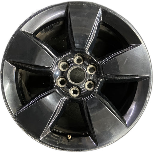 18" COLORADO 16-18 18x8.5, black Original OEM Wheel Rim - Front View