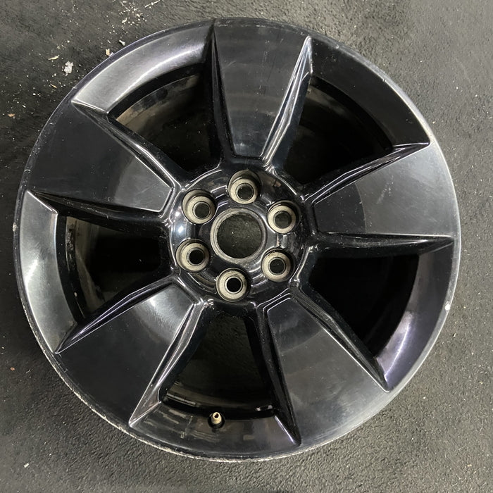 18" COLORADO 16-18 18x8.5, black Original OEM Wheel Rim - Angle View