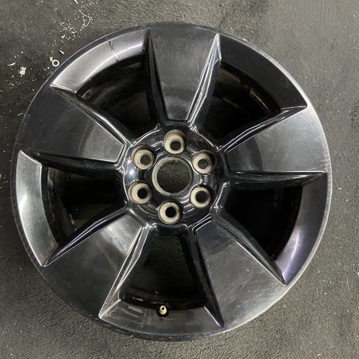 18" COLORADO 16-18 18x8.5, black Original OEM Wheel Rim - Angle View