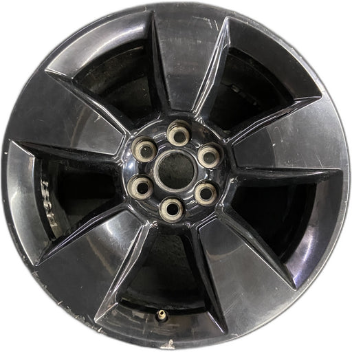 18" COLORADO 16-18 18x8.5, black Original OEM Wheel Rim - Front View