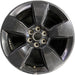 18" COLORADO 16-18 18x8.5, black Original OEM Wheel Rim - Front View