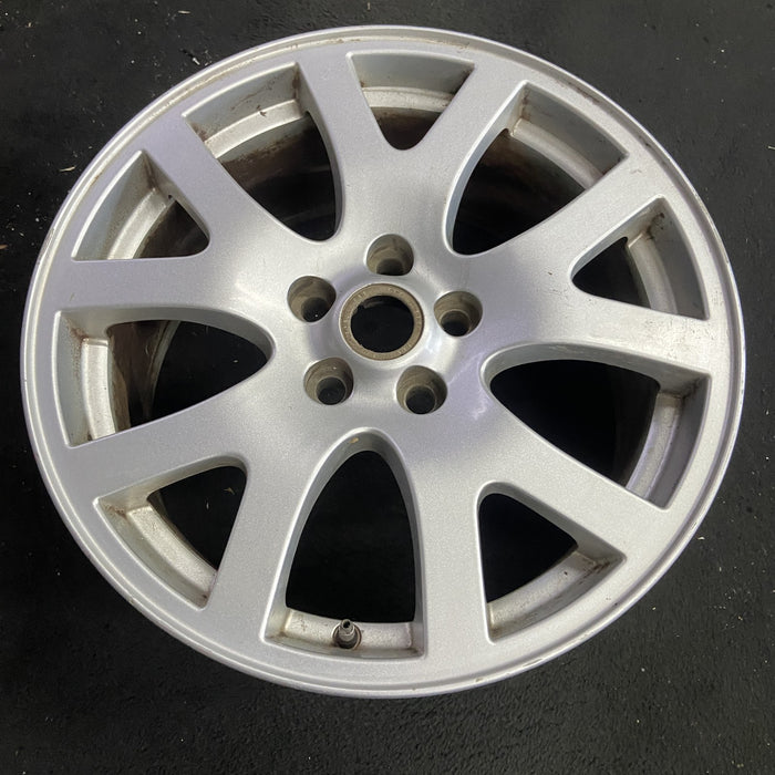 19" RANGE ROVER SPORT 06-08 , 19x9 , w/o dimpled rims Original OEM Wheel Rim - Side Profile