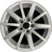 17" BMW 323i 08-12 17x8 , 10 spoke, alternating spoke Original OEM Wheel Rim - Front View