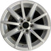17" BMW 323i 08-12 17x8.5 , 10 spoke, alternating spoke Original OEM Wheel Rim - Front View
