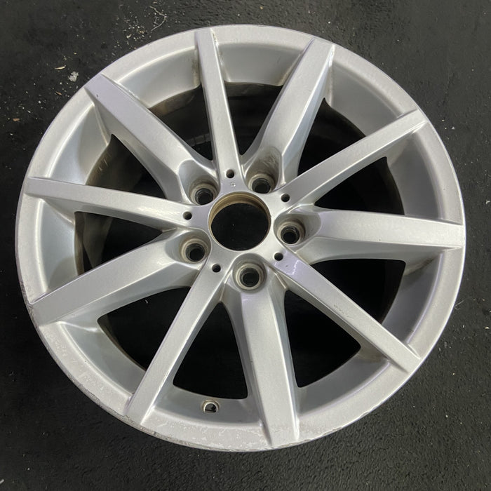 17" BMW 323i 08-12 17x8.5 , 10 spoke, alternating spoke Original OEM Wheel Rim - Side Profile